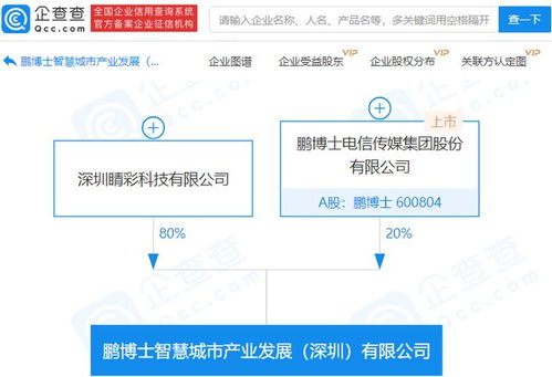 鵬博士參股成立智慧城市產業發展公司，AI智能技術助力城市數字化轉型